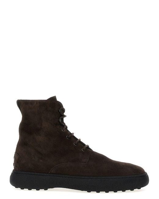 Tod's Black Boot for men