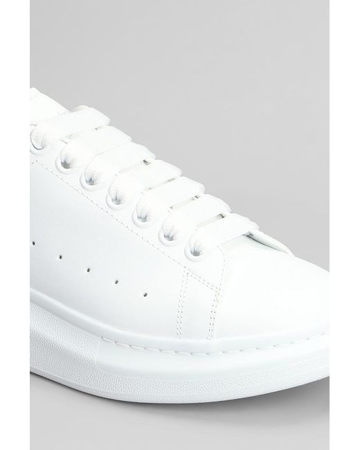Alexander McQueen White Oversize Sneak Sneakers for men