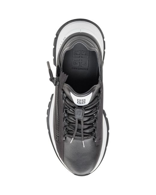 Givenchy White Sneakers Spectre Zip Runners for men