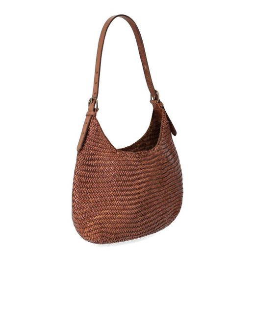 Dragon Diffusion Brown Luna Tan Shoulder Bag