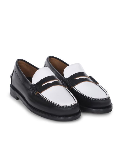 Sebago Black Flat Shoes
