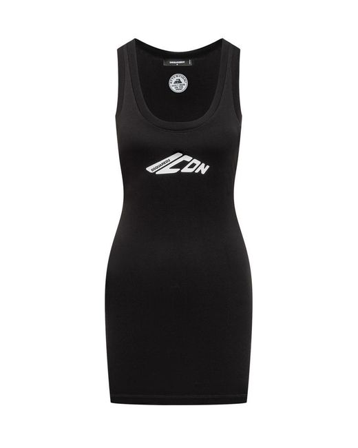 DSquared² Black Icon Dress