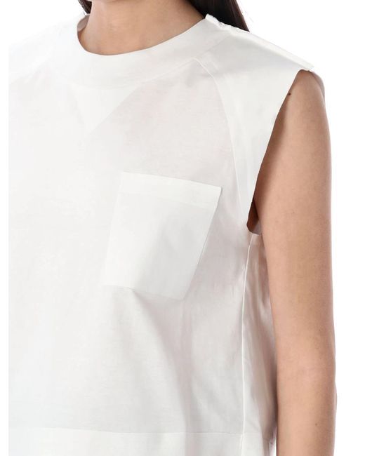 Marni White Trunkaroo Detail T-Shirt