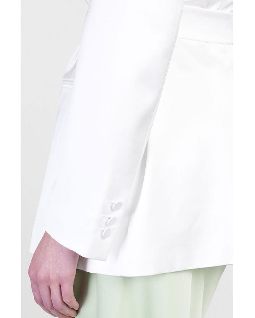 ANDAMANE White Guia With Belt Blazer