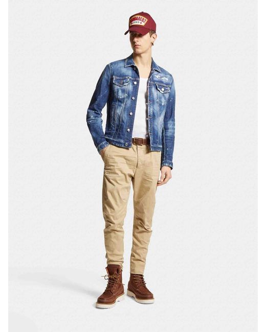 DSquared² Natural D2 Chino Pants for men