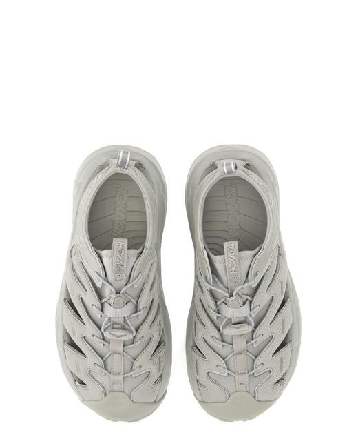Hoka One One White "Hopara" Sneaker
