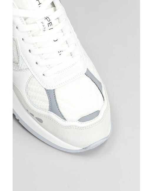 Philippe Model White Olympique Low Sneakers for men