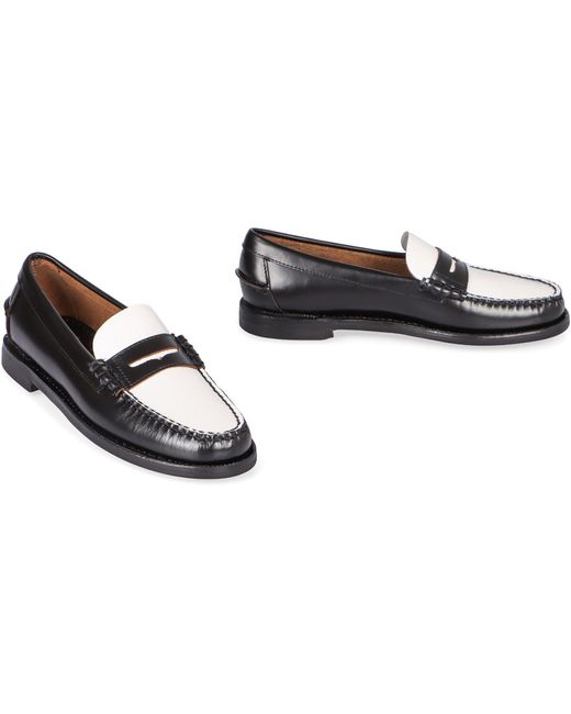 Sebago Black Flat Shoes
