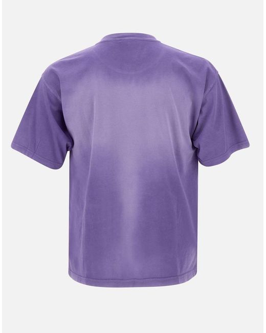 DIESEL Purple T-Shirts And Polos for men