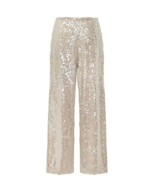 Philosophy Di Lorenzo Serafini Natural Pant With Sequins