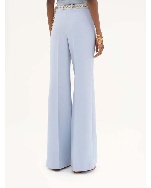 Chloé Blue Formal Tailored Trousers