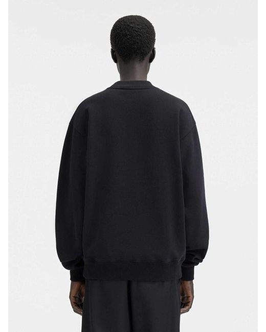 Jacquemus Blue Gros Grain Sweatshirt for men