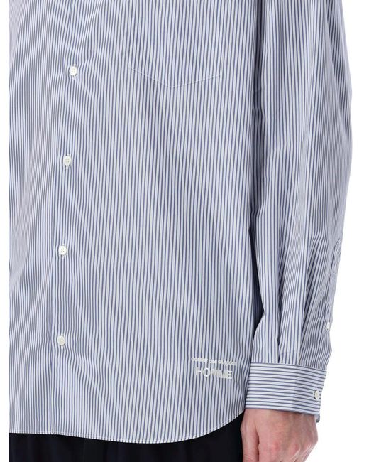 Comme des Garçons Blue Striped Shirt for men