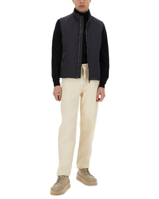 Moorer Blue "Senio-Skt" Sleeve for men