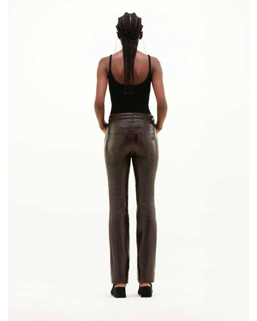 Courreges Black Top Reedition Viscose