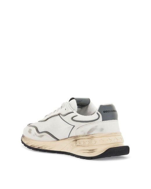 DSquared² White Sneakers for men