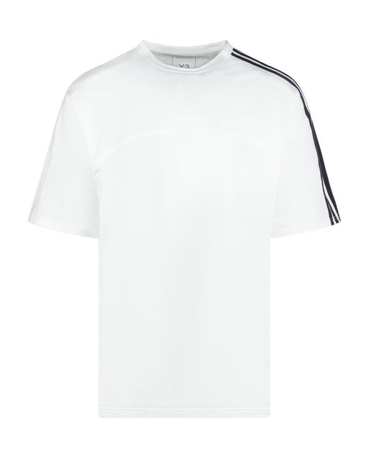 Y-3 White T-Shirt M 3S Ss Tee for men