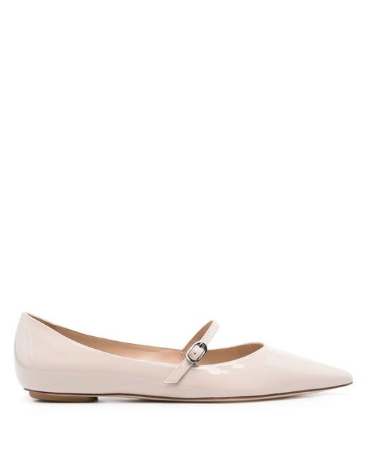 Stuart Weitzman Pink Flat Shoes