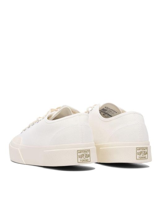 Superga White Sneakers & Slip-On for men
