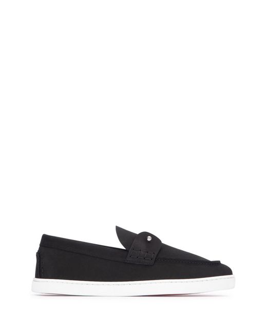 Christian Louboutin Black Moccasters for men