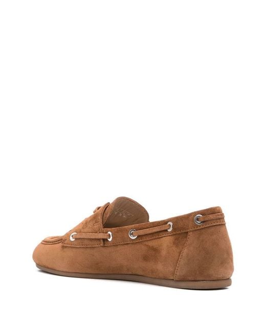 Stuart Weitzman Brown Flat Shoes