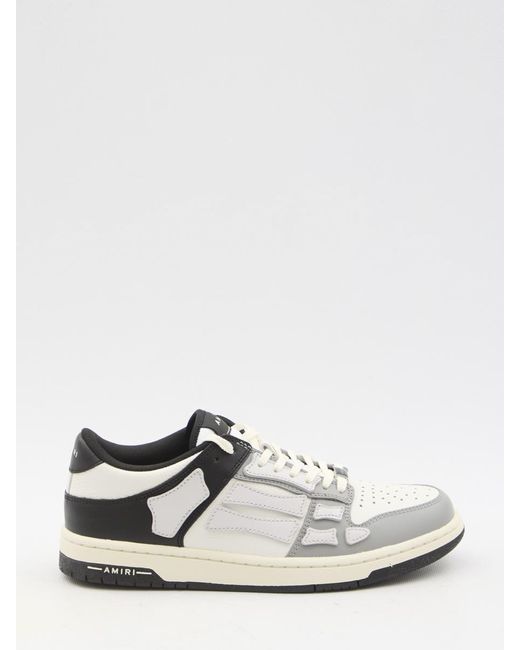 Amiri White Skel-Top Low Sneakers for men