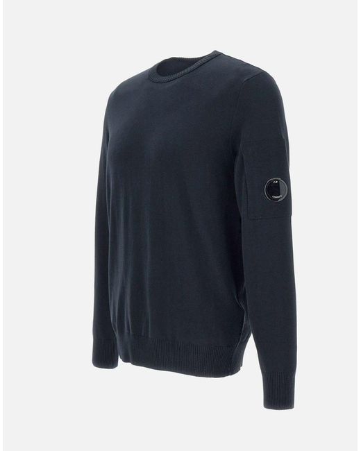 C P Company Blue Sweaters for men