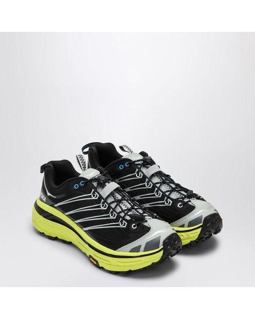 Hoka One One Green And Mafate Three2 Sneakers for men