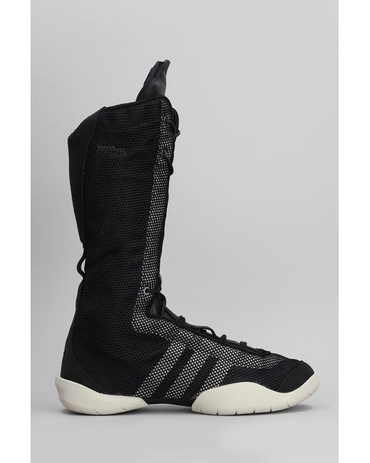 Y-3 Black Regu Boot Sneakers
