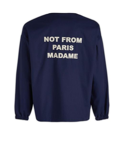 Drole de Monsieur Blue Sweatshirts for men