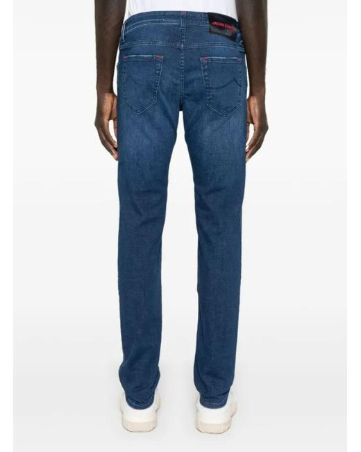 Jacob Cohen Blue Trousers for men