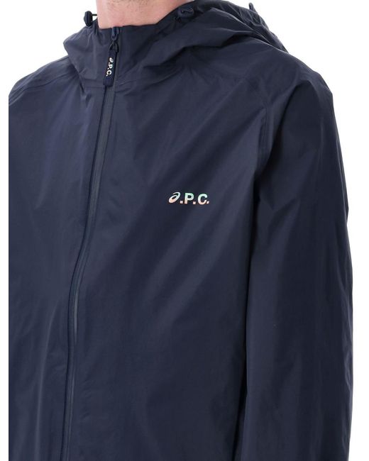 Asics x A.P.C. Blue Meadow Jacket for men