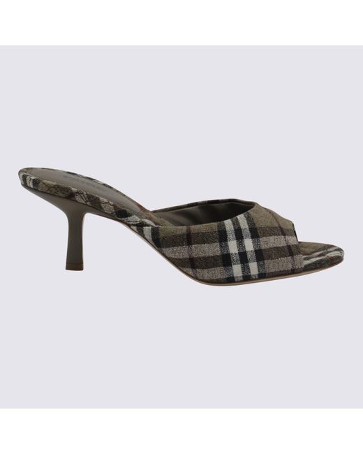 Burberry Gray With Heel