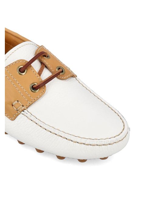 Tod's Natural Low Shoes