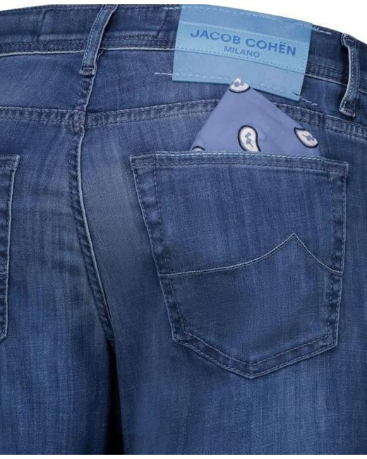 Jacob Cohen Blue Trousers for men