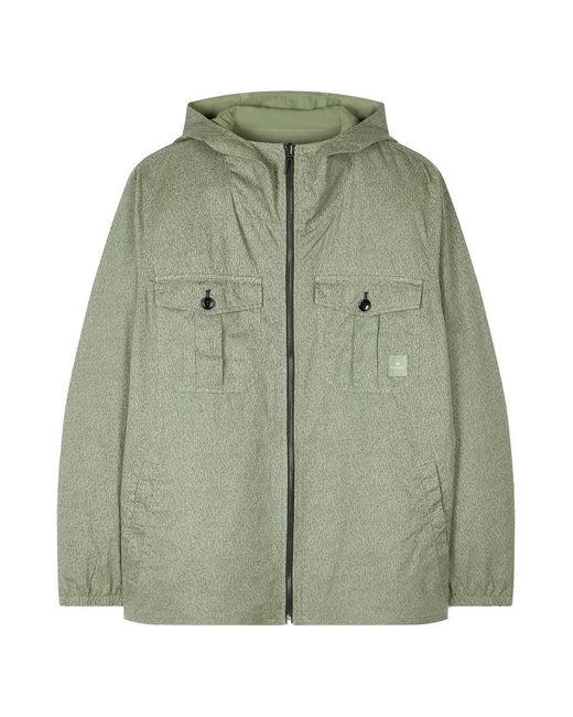 Paul Smith Green Reversible Hooded Jacket for men