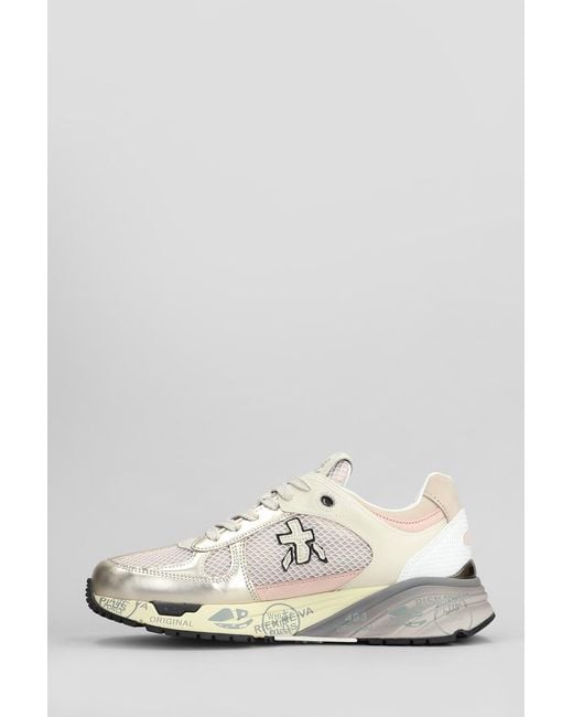 Premiata White Mase Sneakers