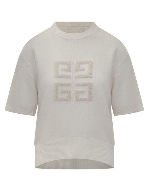 Givenchy Gray Short Sleeve Jersey