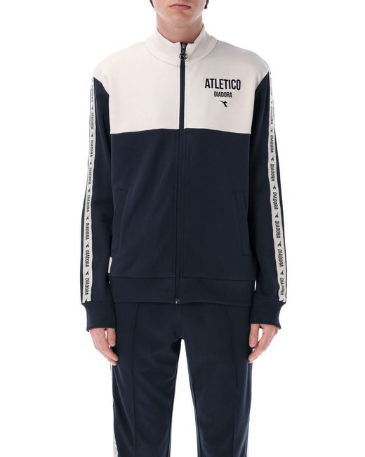 Diadora Blue Track Jacket Legacy for men