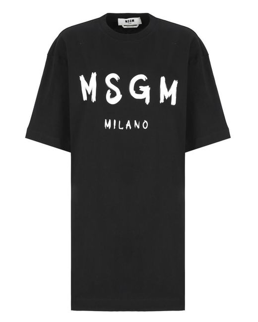 MSGM Black Dresses