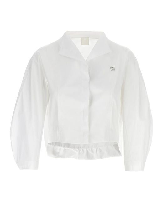 Givenchy White 'Puff' Shirt