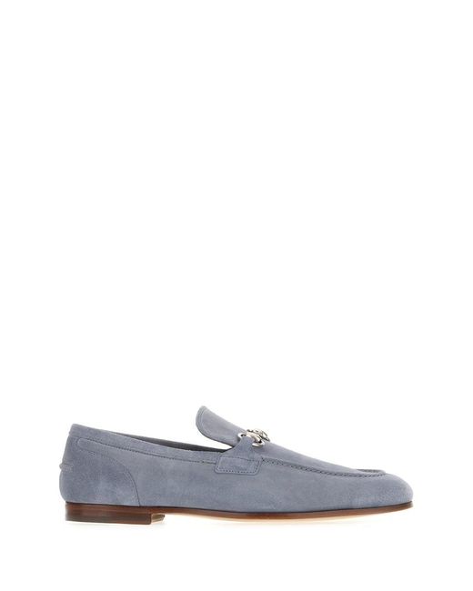 Gucci Gray Loavers for men