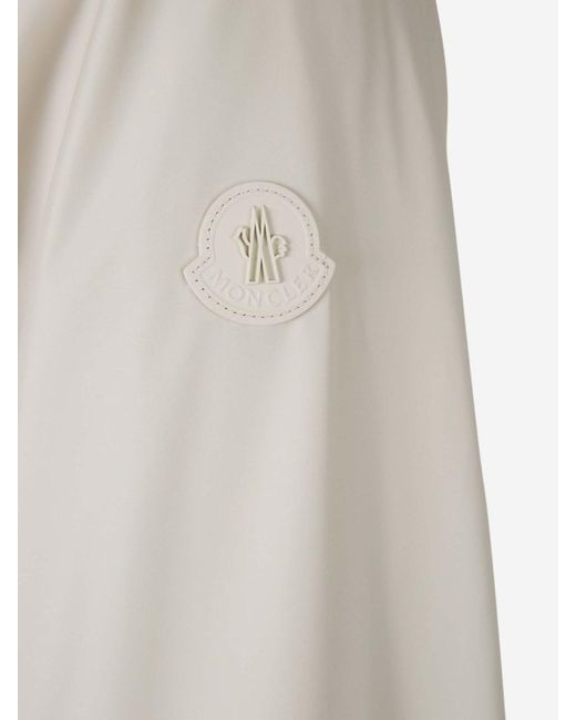 Moncler White Domene Technical Jacket for men