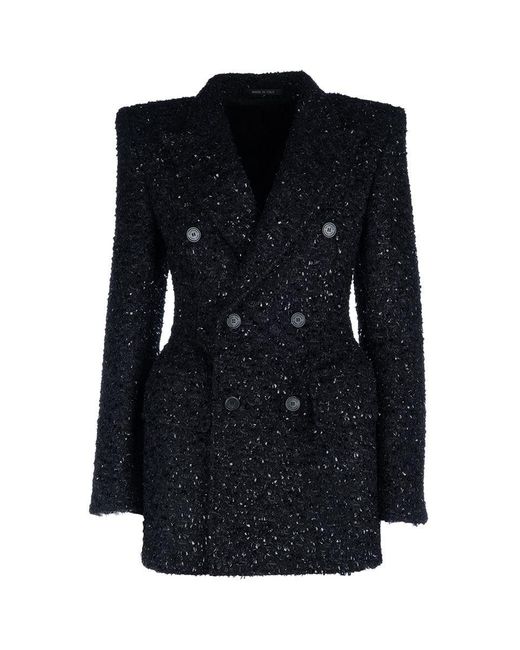 Balenciaga Black Jackets & Vests