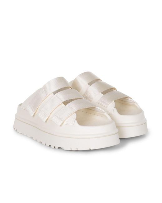 Ugg White Sandals "Goldenglow"