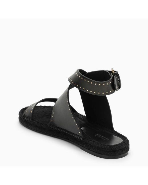 Isabel Marant Black Studded Sandal