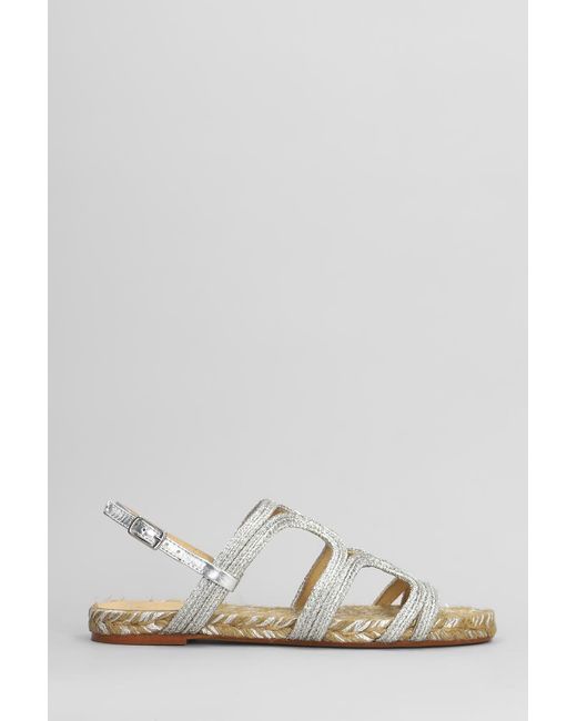 Castaner White Pitra-266 Flats
