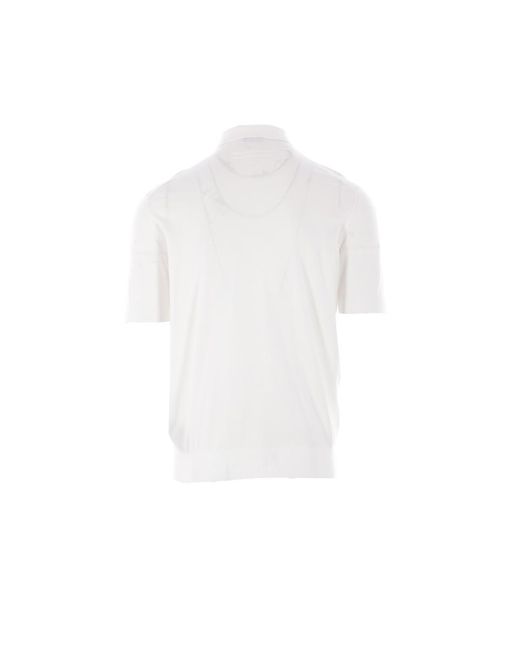 Zegna White T-Shirts And Polos for men