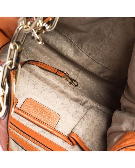 michael kors fulton backpack orange