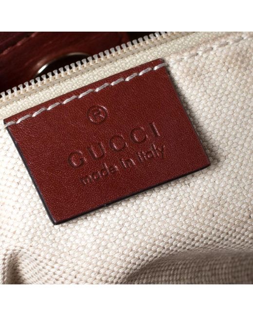 Gucci Beige/brown GG Canvas And Leather Medium Sukey Tote in Natural - Lyst